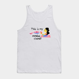 This is my modus vivendi Tank Top